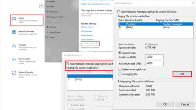 Cara Menambah Virtual Memory di Windows 10 dan 11 agar PC Tidak Lag