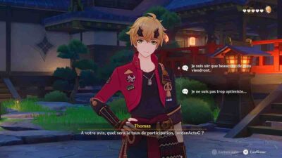Karakter Thoma di Dunia Teyvat Genshin Impact