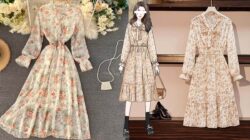 Midi Dress Korean Style Hijab dan Model Casual Wanita Terbaru untuk Wanita Muslimah
