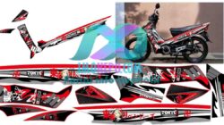 Download Stiker Striping FIZR VARIASI Tema anime Tokyo Revengers Pola Real Size